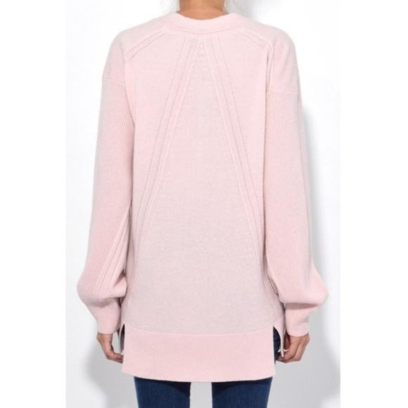 Rag & Bone Ace Cashmere Sweater Blush Pink - Picture 4 of 9